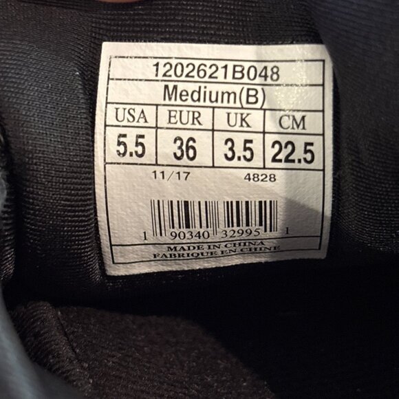 Brooks PureFlow 7 Running Shoes Women Size 5.5 Black & White Tie Up - Picture 7 of 7